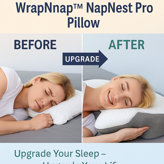 5 Signs You Need to Upgrade to the WrapNnap™ NapNest Pro Pillow